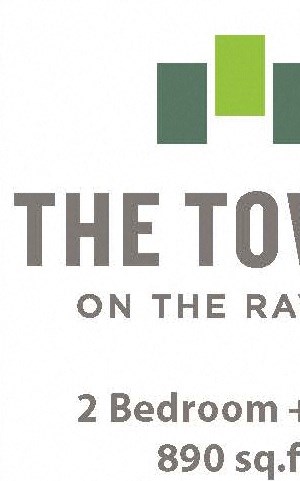 Floor plan of 3 bed, 2 bath at Towns on the Ravine in North York, ON